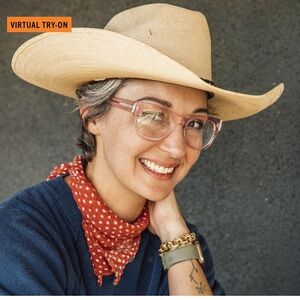 Caddis Mikklos Clear Glasses with Case